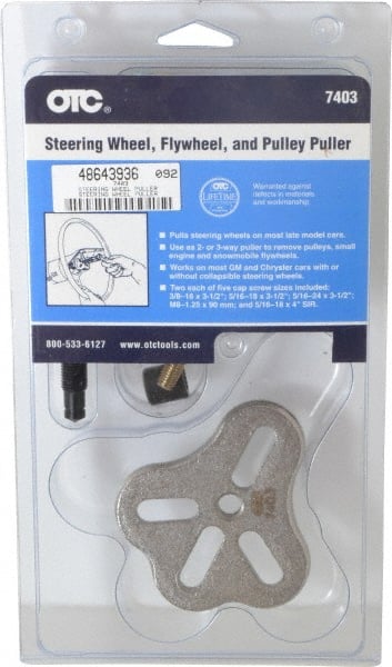 OTC - 609mm Long, Steel Steering Wheel Puller - Caliber Tooling