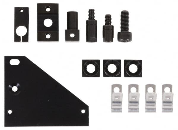 Newall - DRO Brackets & Mounting Hardware Accessory Type: Bracket Kit For Use With: NMS300 DRO; NMS800 DRO; Microsyn Encoder - Caliber Tooling