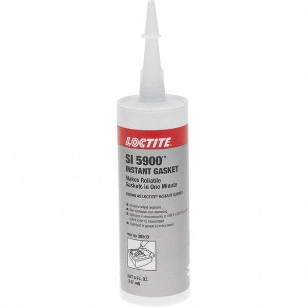 Loctite - 5 oz Cartridge Black RTV Silicone Gasket Sealant - Caliber Tooling