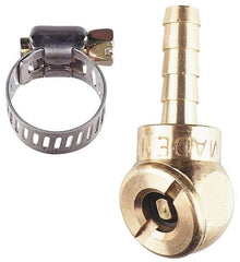 Coilhose Pneumatics - Air Hose Chuck & Worm Drive Clamp - 1/4" Thread - Caliber Tooling