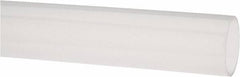 Made in USA - 7/8" ID x 31/32" OD, 3/64" Wall Thickness, Cut to Length (50' Standard Length) PTFE Tube - Translucent, 56 Hardness - Caliber Tooling