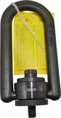 American Drill Bushing - 2,500 Lbs. Load Capacity, 3-1/2 Inch Wide x 6.87 Inch High x 4.12 Inch Opening, Extra Duty Center Pull Hoist Ring - Exact Industrial Supply