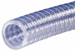 Kuriyama of America - 1/4" ID x 0.447" OD, 100' Long, PVC Tube - Clear, 150 Max psi - Caliber Tooling