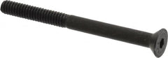 Value Collection - 1/4-20 UNC Hex Socket Drive, 82° Flat Screw - Alloy Steel, Black Oxide Finish, Partially Threaded, 3" OAL - Caliber Tooling