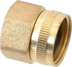 Cerro - 3/4 FPT & 3/4 FGHT Garden Hose Fitting - Brass, Female Hose to Female Pipe Swivel Connector - Caliber Tooling