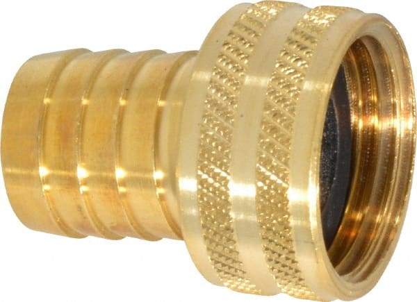 Cerro - 3/4 NH Garden Hose Fitting - Brass, Standard Shank Female Swivel Connector - Caliber Tooling