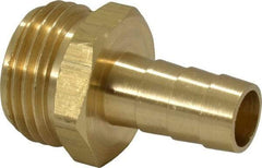 Dixon Valve & Coupling - 3/4 NH Garden Hose Fitting - Brass, Short Shank Male Connector - Caliber Tooling