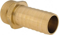 Dixon Valve & Coupling - 1 NH Garden Hose Fitting - Brass, Long Shank Male Connector - Caliber Tooling