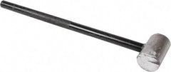 American Hammer - 18 Lb Head 3-1/2" Face Lead Alloy Nonmarring Lead Hammer - 29" OAL, Aluminum Handle - Caliber Tooling