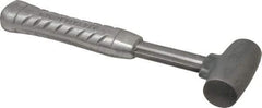 American Hammer - 1-1/2 Lb Head 1" Face Zinc Aluminum Alloy Nonmarring Hammer - 11-1/2" OAL, Aluminum Handle - Caliber Tooling