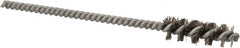 Schaefer Brush - 1/8 Inch Inside Diameter, 5/16 Inch Actual Brush Diameter, Carbon Steel, Power Fitting and Cleaning Brush - 1/8 Shank Diameter, 3-5/8 Inch Long, Twisted Wire Stem, 1/4 Inch Refrigeration Outside Diameter - Caliber Tooling