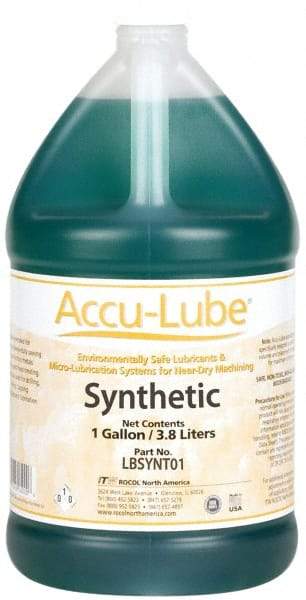 Accu-Lube - Accu-Lube, 1 Gal Bottle Cutting & Sawing Fluid - Synthetic, For Machining - Caliber Tooling