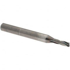 OSG - 3.3mm 180° Spiral Flute Solid Carbide Screw Machine Drill Bit - Caliber Tooling