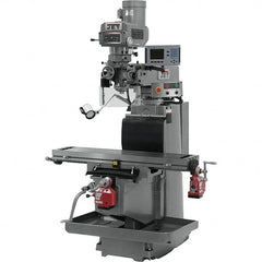 Jet - 54" Long x 12" Wide, 3 Phase Acu-Rite 200S CNC Milling Machine - Variable Speed Pulley Control, R8 Taper, 5 hp - Caliber Tooling