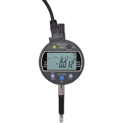 Mitutoyo - Electronic Drop Indicators Minimum Measurement (mm): 0 Maximum Measurement (mm): 12.70 - Caliber Tooling