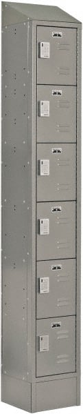 LockUp - 6 Door, 6 Tier, Electronic Access Lockers - Caliber Tooling