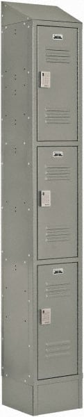 LockUp - 3 Door, 3 Tier, Electronic Access Lockers - Caliber Tooling