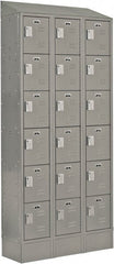 LockUp - 18 Door, 6 Tier, Electronic Access Lockers - Caliber Tooling