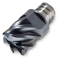 48D3727T6RD06 IN2005 End Mill Tip - Indexable Milling Cutter - Caliber Tooling