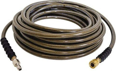 Simpson - 4,500 Max psi 2 Piece Pressure Washer Hose - 200' Long, Polyurethane, 3/8 NPT, Female & Male - Caliber Tooling