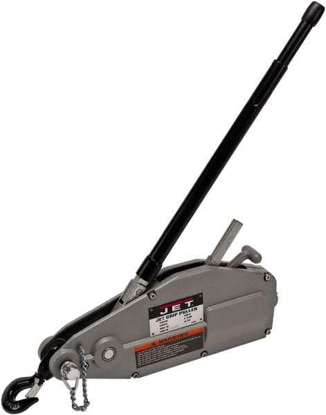 Jet - 3,000 Lb Lifting Capacity, Puller Hoist - Made from Wire Rope - Caliber Tooling