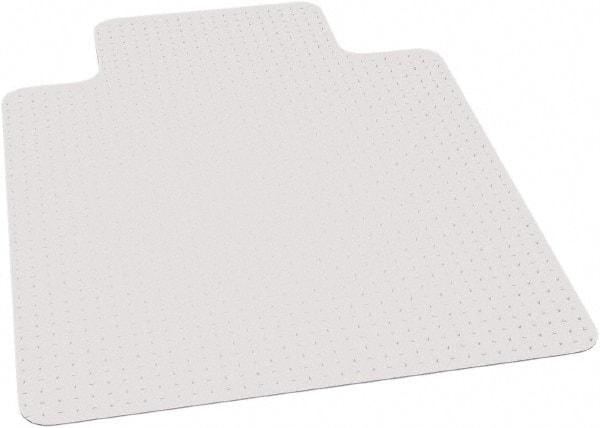 Ability One - 48" Long x 36" Wide, Chair Mat - Rectangular, Beveled Edge Style - Caliber Tooling