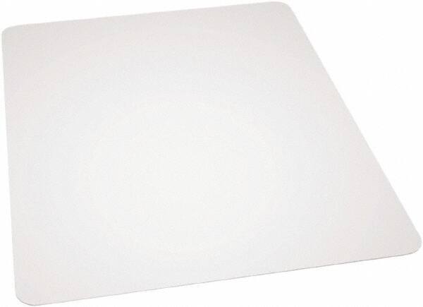 Ability One - 60" Long x 46" Wide, Chair Mat - Rectangular, Beveled Edge Style - Caliber Tooling