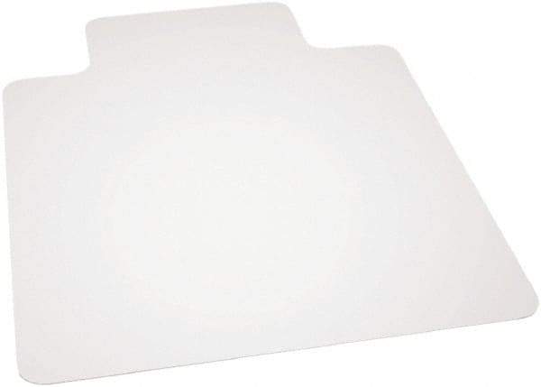 Ability One - 53" Long x 45" Wide, Chair Mat - Rectangular, Beveled Edge Style - Caliber Tooling