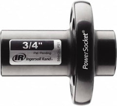 Ingersoll-Rand - 1/2" Drive 3/4" Standard Magnetic Nonsparking Universal Impact Socket - 6 Points, 3-1/10" OAL - Caliber Tooling