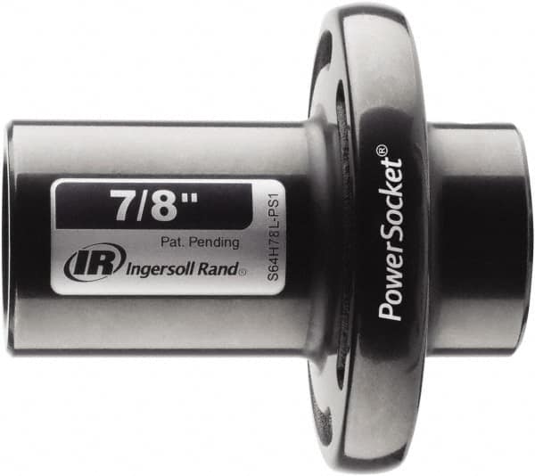 Ingersoll-Rand - 1/2" Drive 7/8" Standard Magnetic Nonsparking Universal Impact Socket - 6 Points, 3-1/10" OAL - Caliber Tooling