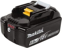 Makita - 18 Volt Lithium-Ion Power Tool Battery - 6 Ahr Capacity, 55 min Charge Time, Series LXT - Caliber Tooling