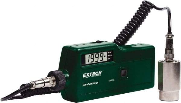 Extech - Vibration Meters Meter Type: Vibration Meter Vibration Measurement Range: 10Hz to 1500Hz - Caliber Tooling