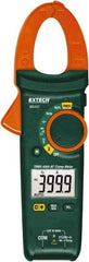 Extech - MA443, CAT III, Digital True RMS Auto Ranging Clamp Meter with 1.18" Clamp On Jaws - 600 VAC/VDC, 400 AC Amps, Measures Voltage, Capacitance, Continuity, Current, Frequency, Resistance, Temperature - Caliber Tooling