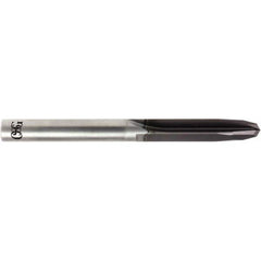 Die Drill Bit: 1/2″ Dia, 120 °, Solid Carbide Diamond Finish, 3″ Flute, 5″ OAL