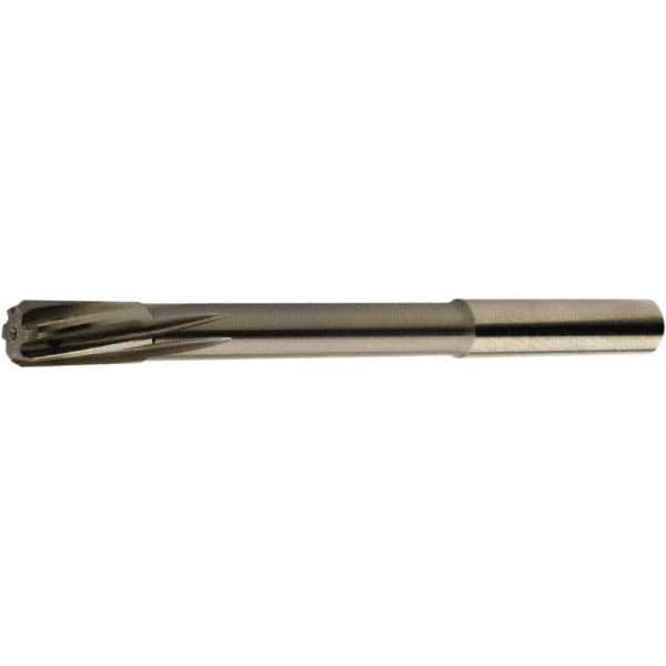 Chucking Reamer: 0.315″ Dia, 3.937″ OAL, 0.8189″ Flute Length, Solid Carbide 6 Flute, RH