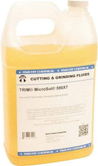 Master Fluid Solutions - Trim MicroSol 590XT, 1 Gal Bottle Cutting Fluid - Semisynthetic, For Inconel\xAE Machining - Caliber Tooling