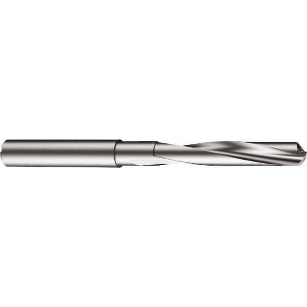 Screw Machine Length Drill Bit: 0.4409″ Dia, 130 °, Solid Carbide Bright/Uncoated, Right Hand Cut, Straight-Cylindrical Shank, Series CoroDrill 860