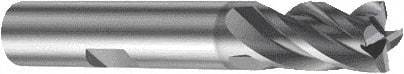 Sandvik Coromant - 12mm, 4 Flute, Solid Carbide, Corner Radius End Mill - 73mm OAL, 35° Helix, Right Hand Flute, 16.5mm LOC, Right Hand Cut - Caliber Tooling