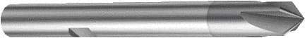 Sandvik Coromant - 1C050-XB Grade 1620 Carbide Chamfer Milling Tip Insert - TiAlN Finish, 6 Flutes, 12mm Cutting Diam, 0.177" Depth of Cut, 3.2087" Extension, 0° Helix - Caliber Tooling