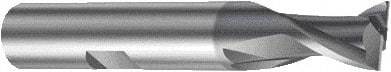 Sandvik Coromant - 12mm, 2 Flute, Single End, Solid Carbide, Corner Chamfer End Mill - 73mm OAL, Right Hand Flute, 12.5mm LOC, Right Hand Cut - Caliber Tooling