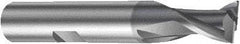 Sandvik Coromant - 1.8mm, 3.5mm LOC, 6mm Shank Diam, 50mm OAL, 2 Flute, Solid Carbide Square End Mill - AlCrN Finish, 30° Helix, Centercutting, Right Hand Cut, Right Hand Flute, Series CoroMill Plura - Caliber Tooling