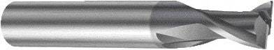 Sandvik Coromant - 16mm, 2 Flute, Solid Carbide, Corner Radius End Mill - 82mm OAL, 30° Helix, Right Hand Flute, 16.5mm LOC, Right Hand Cut - Caliber Tooling