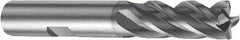 Sandvik Coromant - 25mm, 4 Flute, Solid Carbide, Corner Radius End Mill - 121mm OAL, 35° Helix, Right Hand Flute, 45.5mm LOC, Right Hand Cut - Caliber Tooling