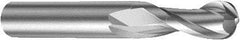 Sandvik Coromant - 16mm Diam, 29mm LOC, 2 Flute Solid Carbide Ball End Mill - 92mm OAL, 16mm Shank Diam, Ball Flute - Caliber Tooling