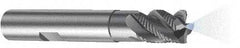 Sandvik Coromant - 8mm, 9mm LOC, 8mm Shank Diam, 58mm OAL, 4 Flute, Solid Carbide Square End Mill - Single End, TiAlN Finish, Spiral Flute, 40° Helix, Right Hand Cut, Right Hand Flute, Series CoroMill Plura - Caliber Tooling