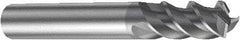 Sandvik Coromant - 12mm, 3 Flute, Single End, Solid Carbide, Corner Chamfer End Mill - 83mm OAL, Right Hand Flute, 22mm LOC, Right Hand Cut - Caliber Tooling