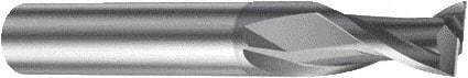 Sandvik Coromant - 12mm, 2 Flute, Single End, Solid Carbide, Corner Chamfer End Mill - 83mm OAL, Right Hand Flute, 22.5mm LOC, Right Hand Cut - Caliber Tooling