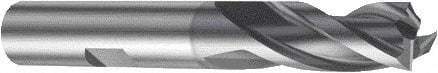 Sandvik Coromant - 16mm, 3 Flute, Solid Carbide, Corner Radius End Mill - 92mm OAL, 30° Helix, Right Hand Flute, 26.5mm LOC, Right Hand Cut - Caliber Tooling