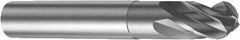 Sandvik Coromant - 16mm Diam, 16mm LOC, 4 Flute Solid Carbide Ball End Mill - 92mm OAL, 16mm Shank Diam, Ball Flute - Caliber Tooling