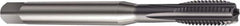 Sandvik Coromant - 5/16-18 UNC 2BX 5 Flute TiAlN Finish High Speed Steel Straight Flute Machine Tap - Right Hand Thread, 90mm OAL, 18.7mm Thread Length - Exact Industrial Supply